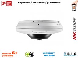 № 100096 Купить 3Мп fisheye IP-камера с ИК-подсветкой до 8м DS-2CD2935FWD-I Нижний Новгород