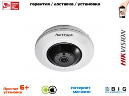 № 100097 Купить 5Мп fisheye IP-камера с ИК-подсветкой до 8м DS-2CD2955FWD-I Нижний Новгород