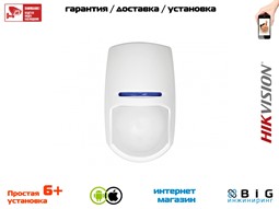 № 100202 Купить Беспроводной ИК-датчик DS-PD2-D10P-W Нижний Новгород
